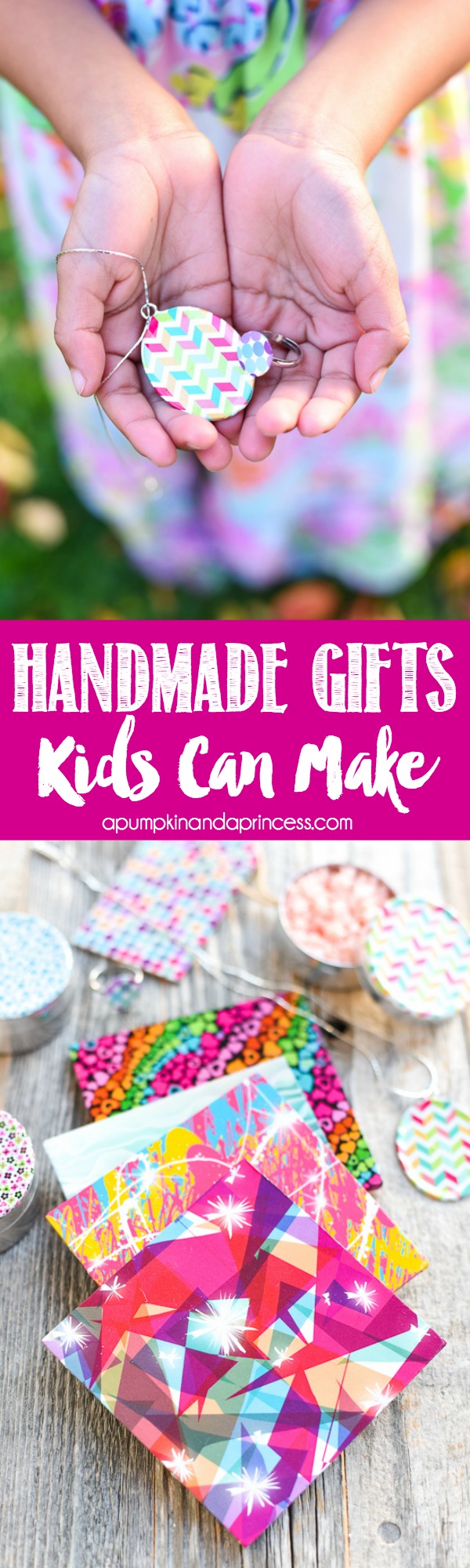 Handmade Gifts Kids Can Make - A Pumpkin And A Princess